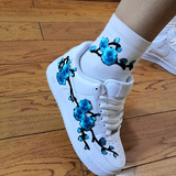 custom embroidered shoes